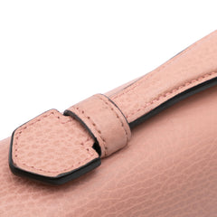 Small Dollar Calfskin Interlocking G Satchel