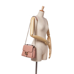 Small Dollar Calfskin Interlocking G Satchel
