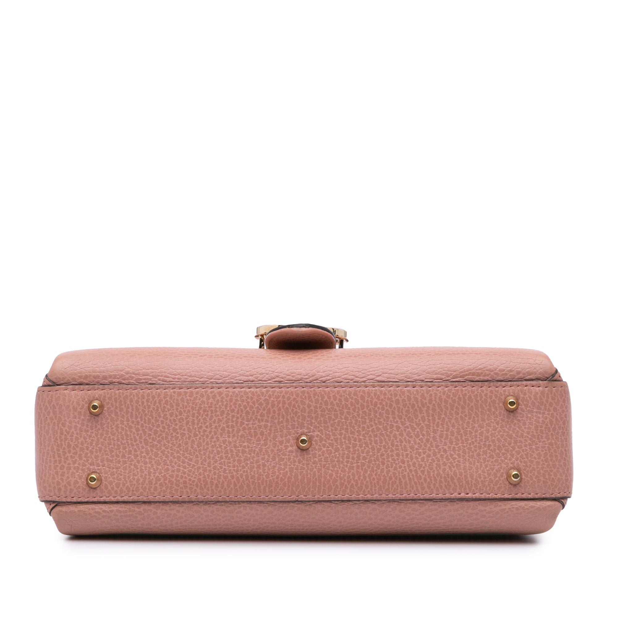 Small Dollar Calfskin Interlocking G Satchel