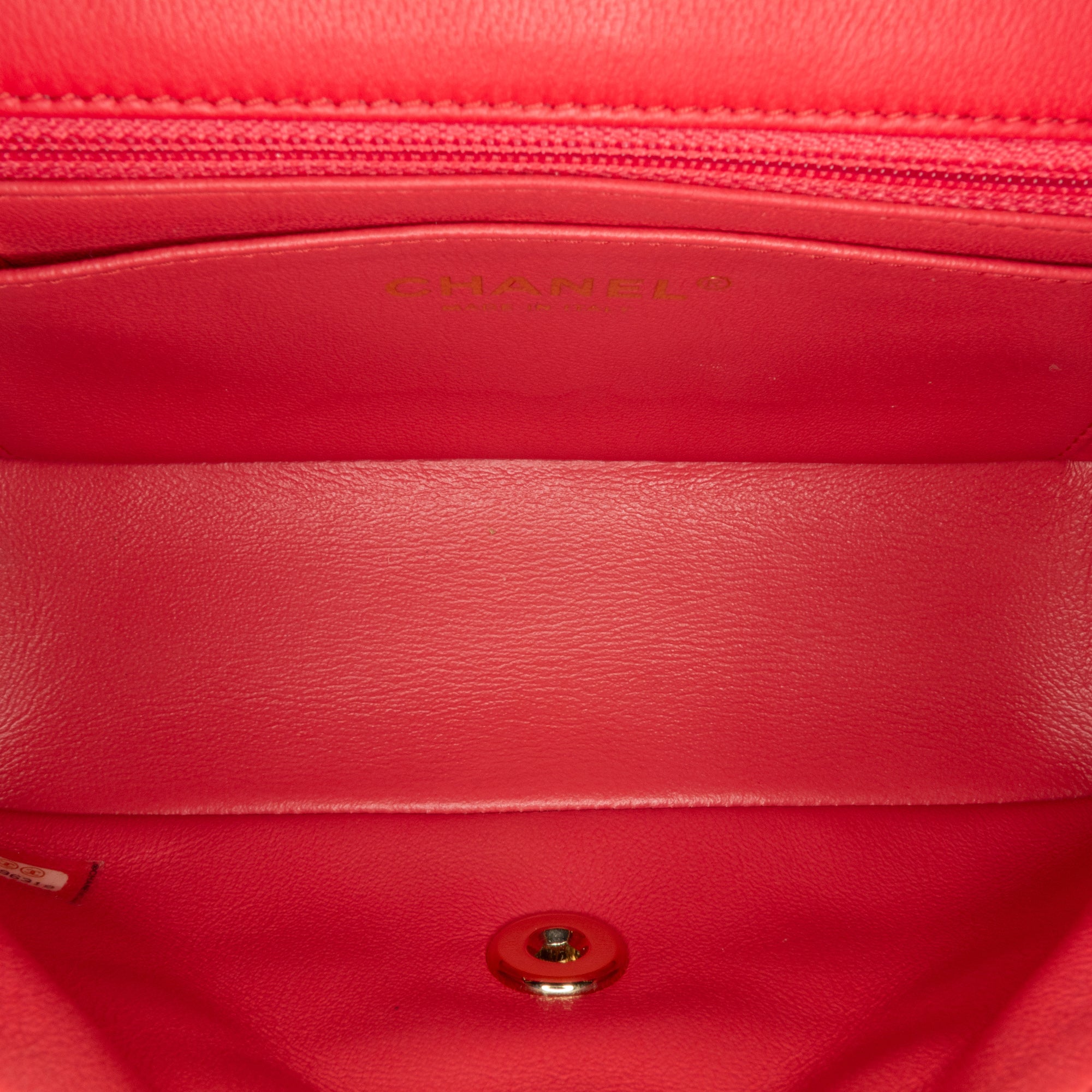 Mini Rectangular Classic Lambskin Single Flap