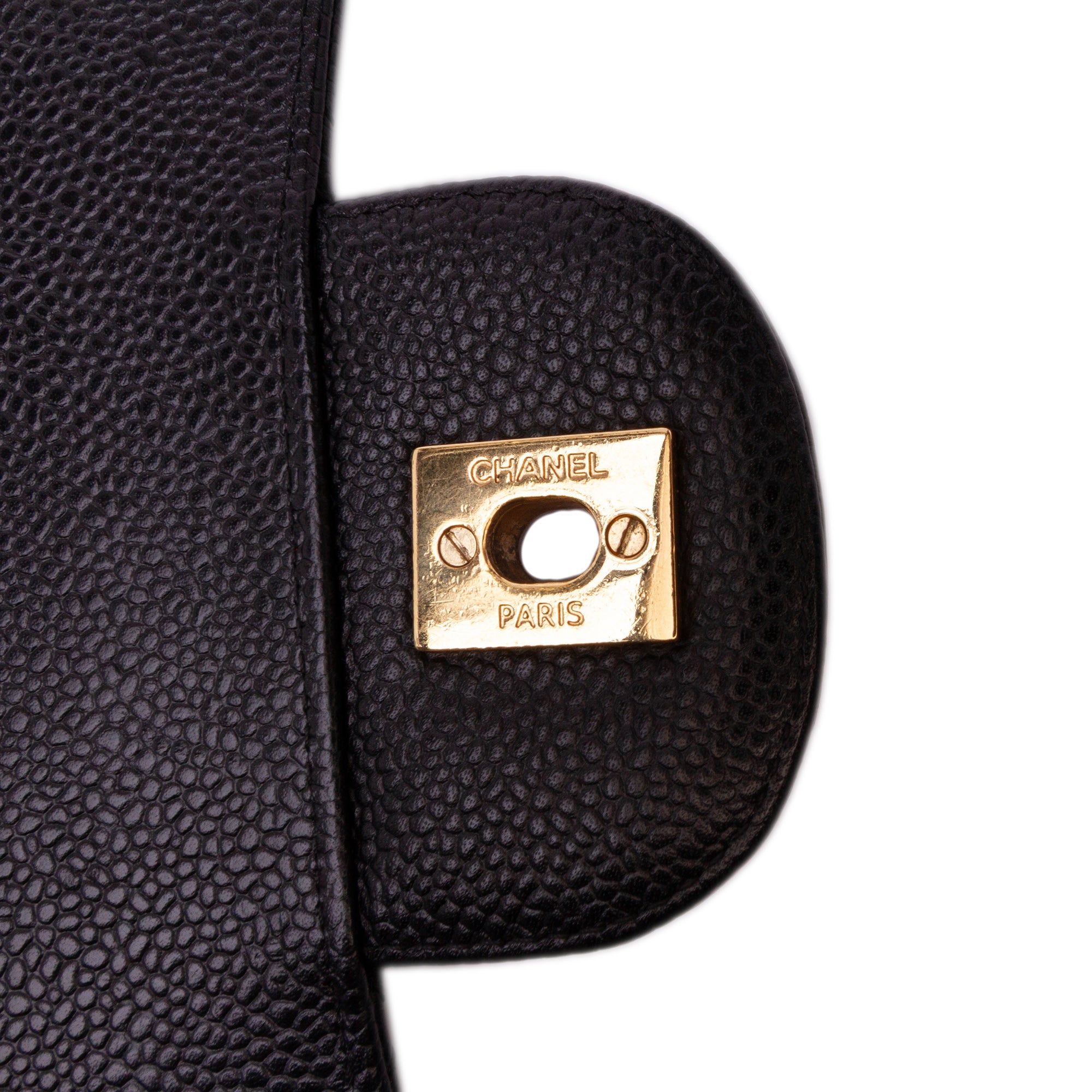 Maxi Classic Caviar Double Flap