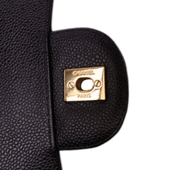 Maxi Classic Caviar Double Flap