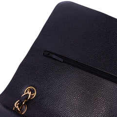 Maxi Classic Caviar Double Flap