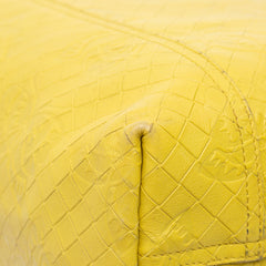 Leather Intrecciomirage Butterfly Tote