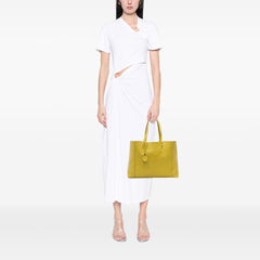 Leather Intrecciomirage Butterfly Tote