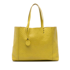 Leather Intrecciomirage Butterfly Tote