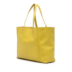 Leather Intrecciomirage Butterfly Tote