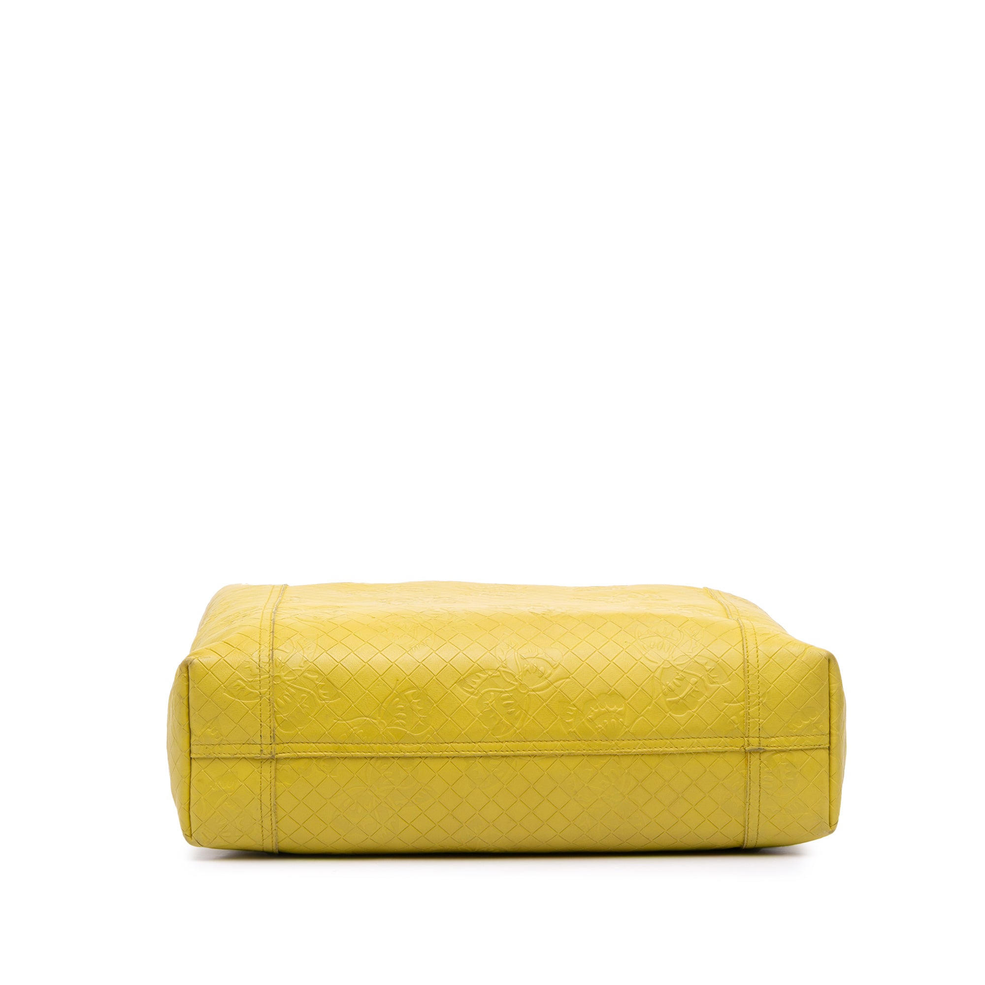 Leather Intrecciomirage Butterfly Tote
