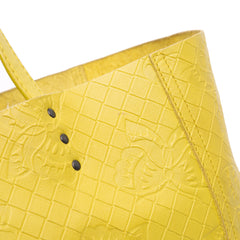 Leather Intrecciomirage Butterfly Tote