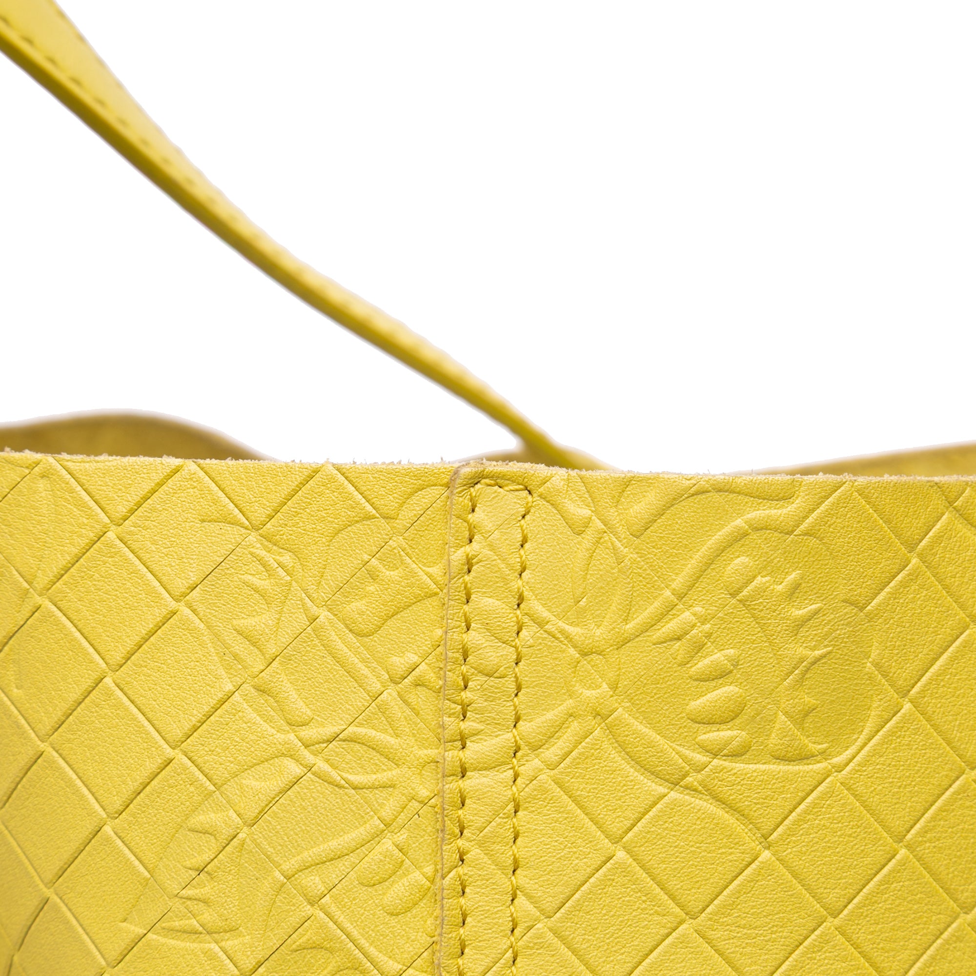 Leather Intrecciomirage Butterfly Tote
