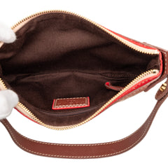 160th Anniversary Suede Trimmed Canvas Shoulder Bag