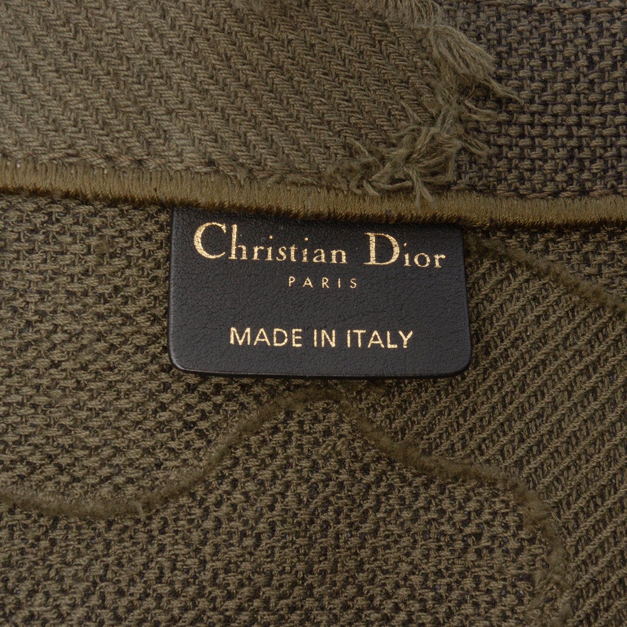 Large Embroidered Canvas Camouflage Book Tote