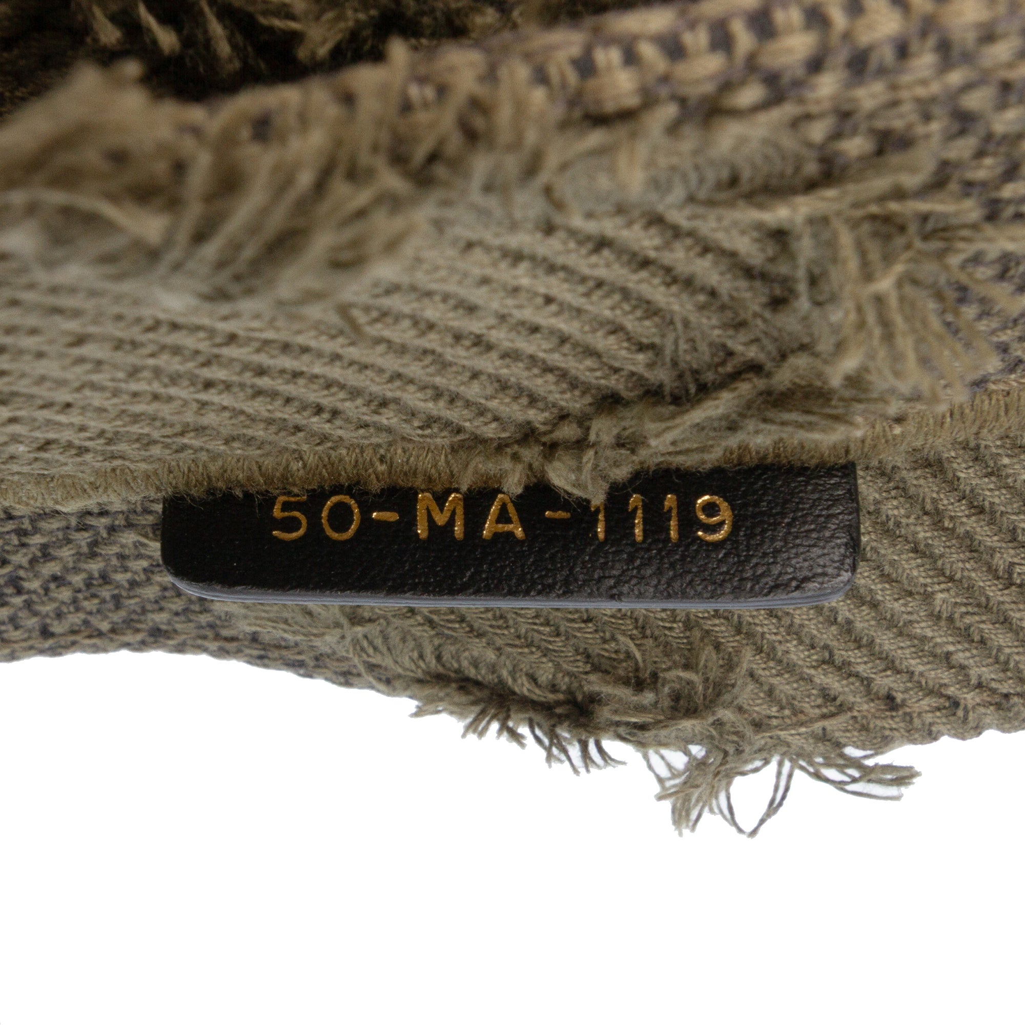 Large Embroidered Canvas Camouflage Book Tote