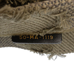 Large Embroidered Canvas Camouflage Book Tote