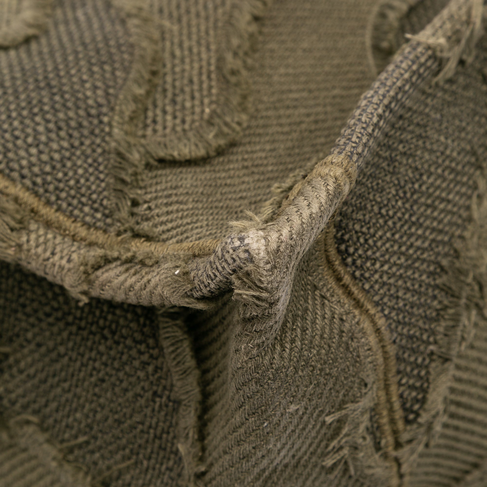 Large Embroidered Canvas Camouflage Book Tote