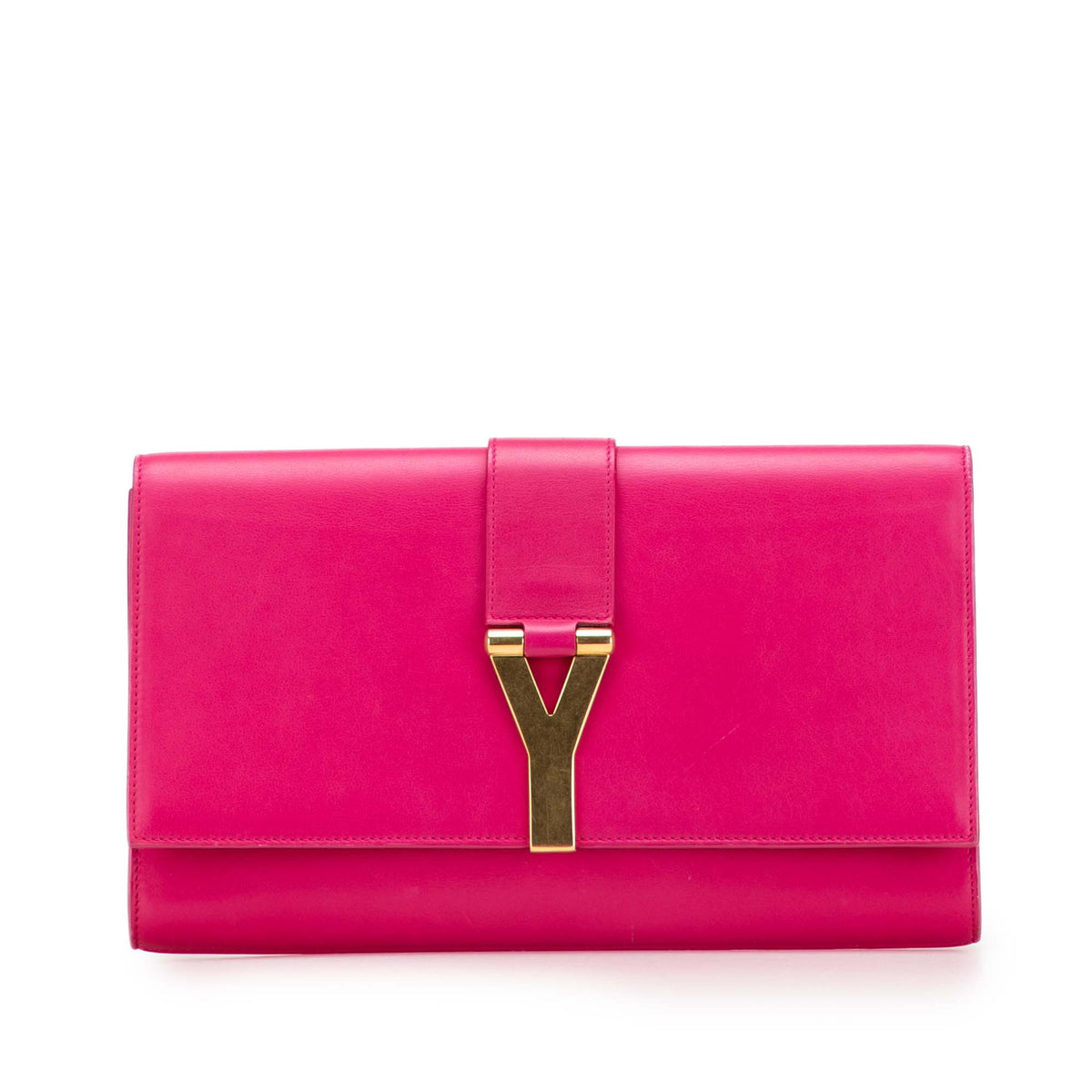 Leather Chyc Ligne Clutch