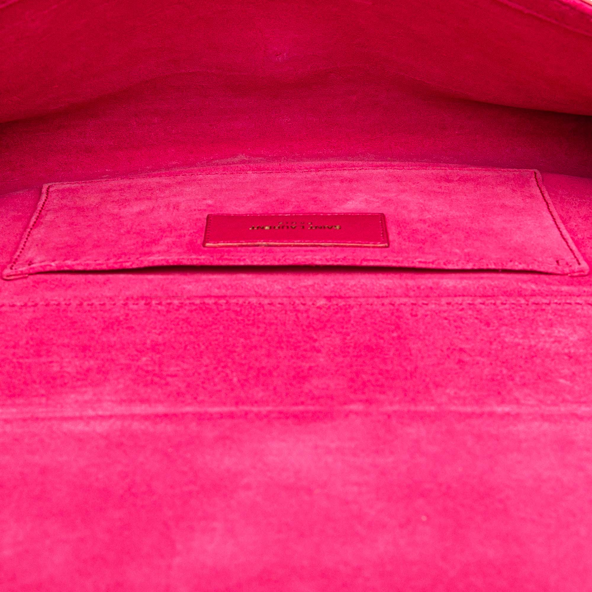 Leather Chyc Ligne Clutch