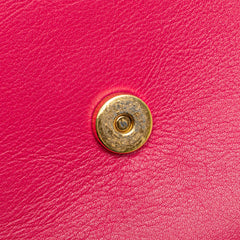 Leather Chyc Ligne Clutch