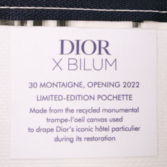 Limited Edition Bilum Trompe Loeil Canvas 30 Montaigne Pochette