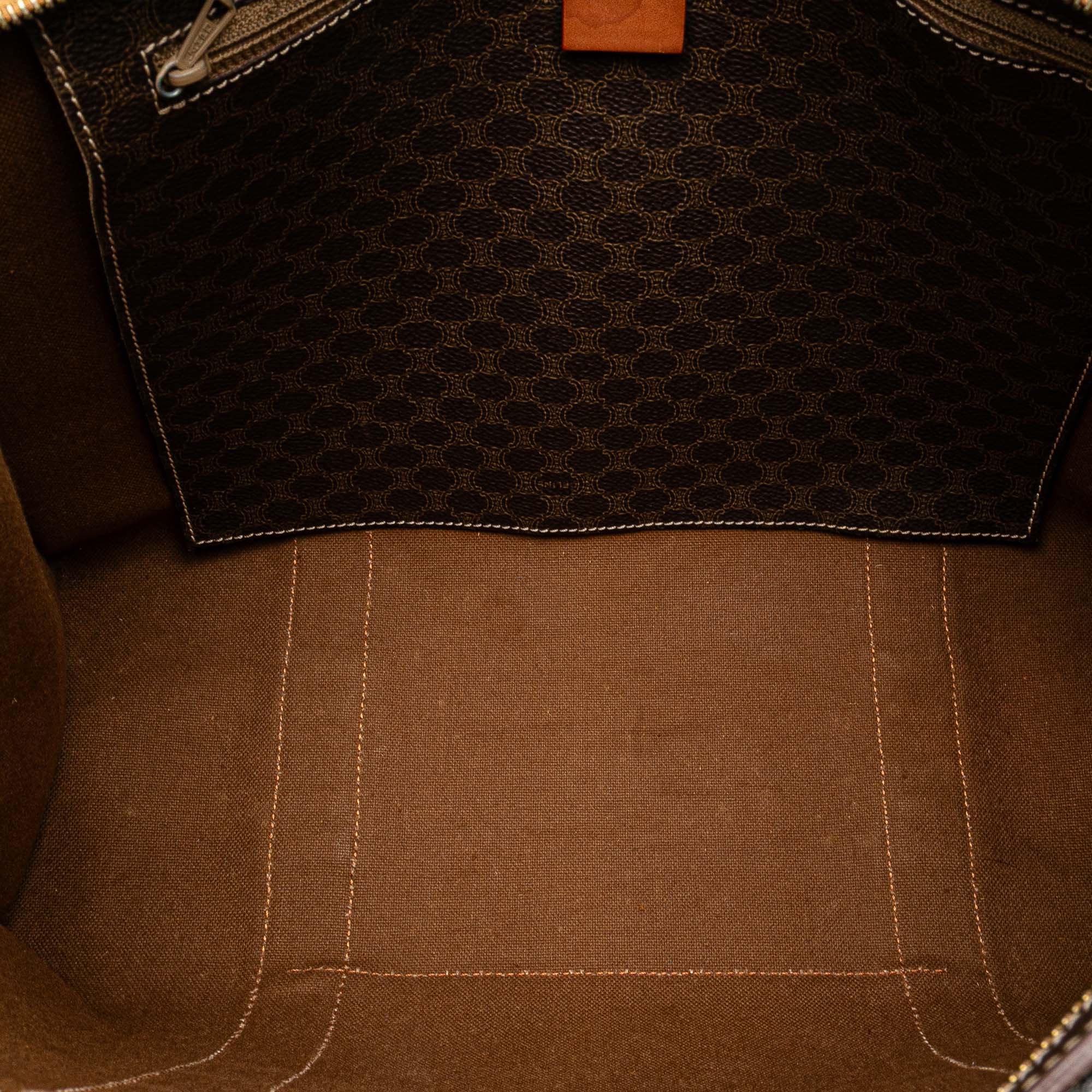 Macadam Coated Canvas Tote