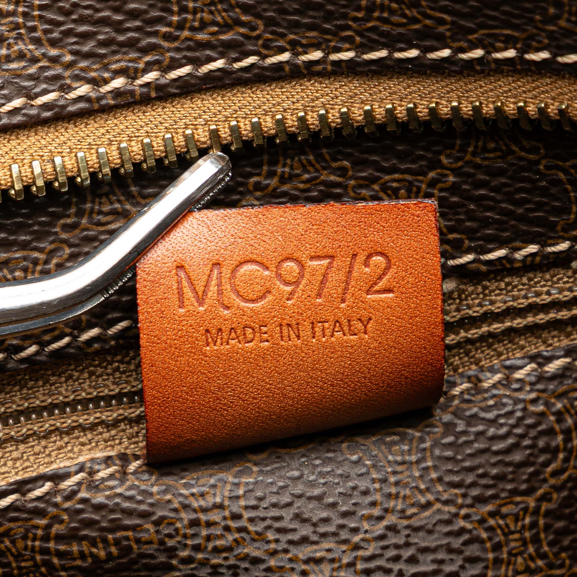 Macadam Coated Canvas Tote