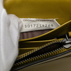 Nappa Intrecciato Studded Wallet on Chain