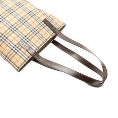 Haymarket Check Canvas Tote