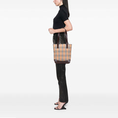 Haymarket Check Canvas Tote