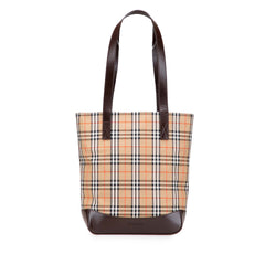 Haymarket Check Canvas Tote