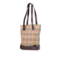 Haymarket Check Canvas Tote