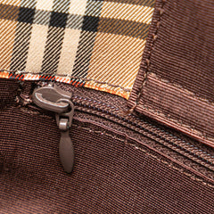 Haymarket Check Canvas Tote