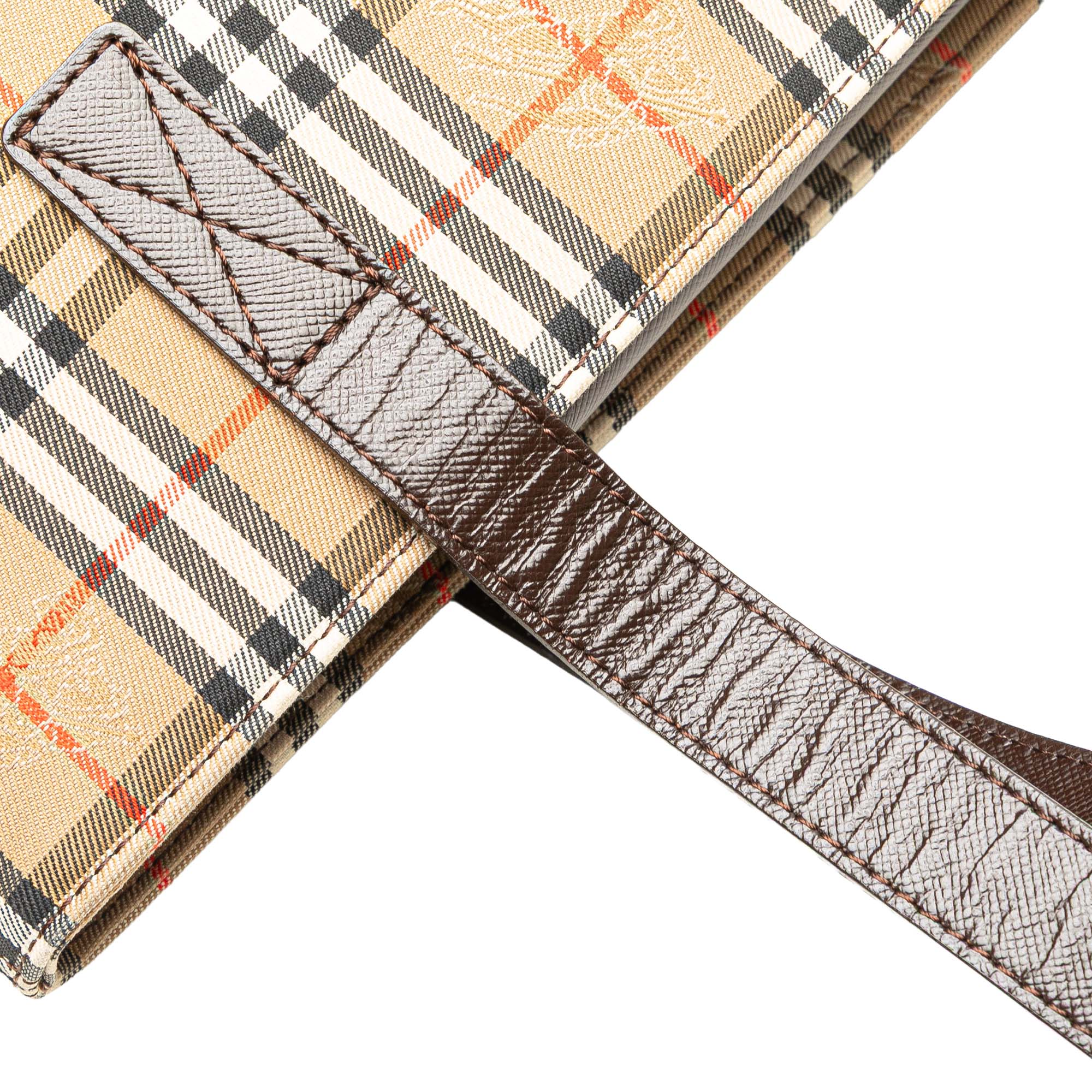 Haymarket Check Canvas Tote