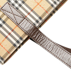 Haymarket Check Canvas Tote