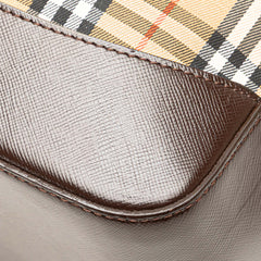 Haymarket Check Canvas Tote