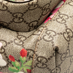 Small GG Supreme Blooms Single Buckle Backpack
