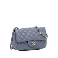 Mini Rectangular Classic Lambskin Single Flap