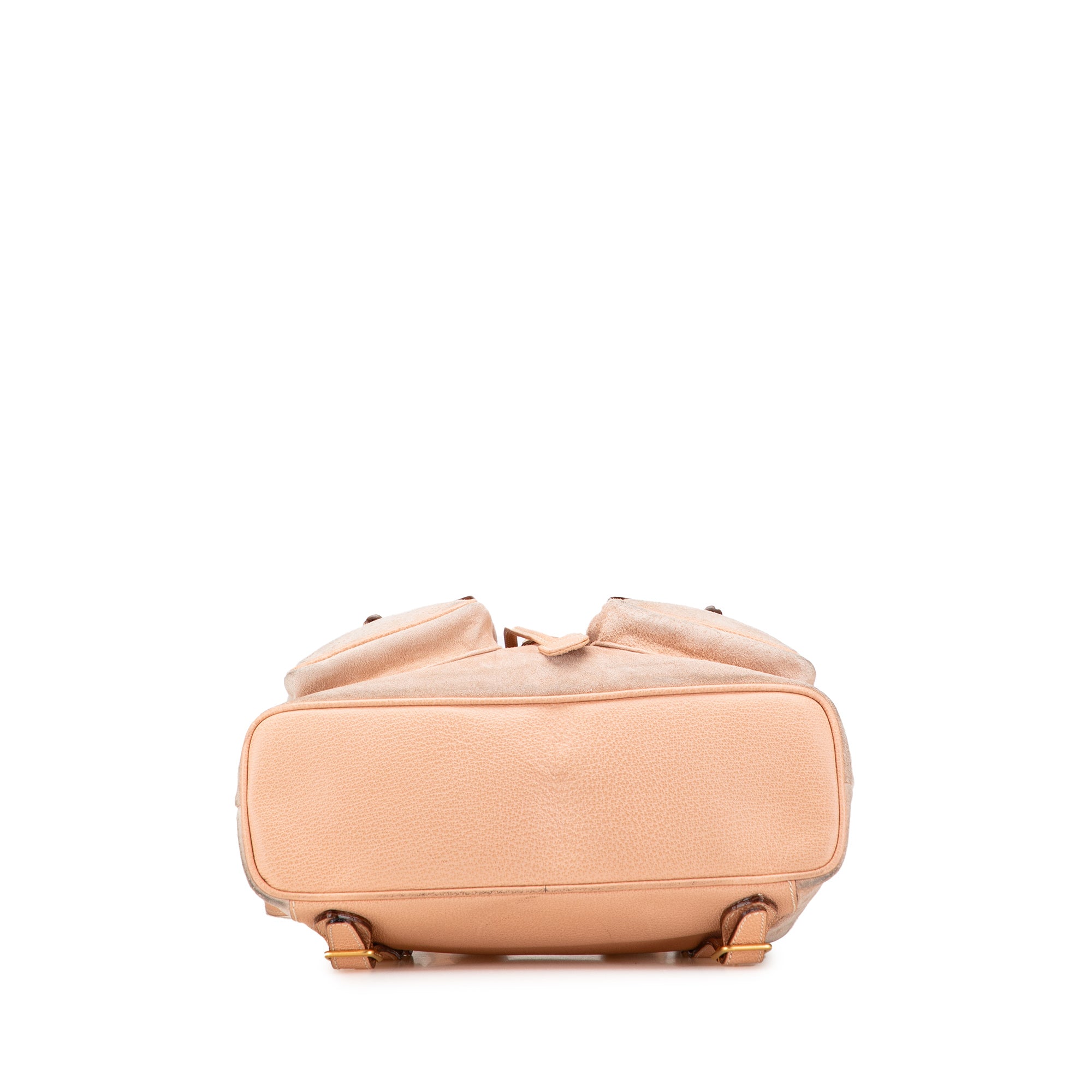 Suede Bamboo Backpack