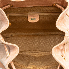 Suede Bamboo Backpack