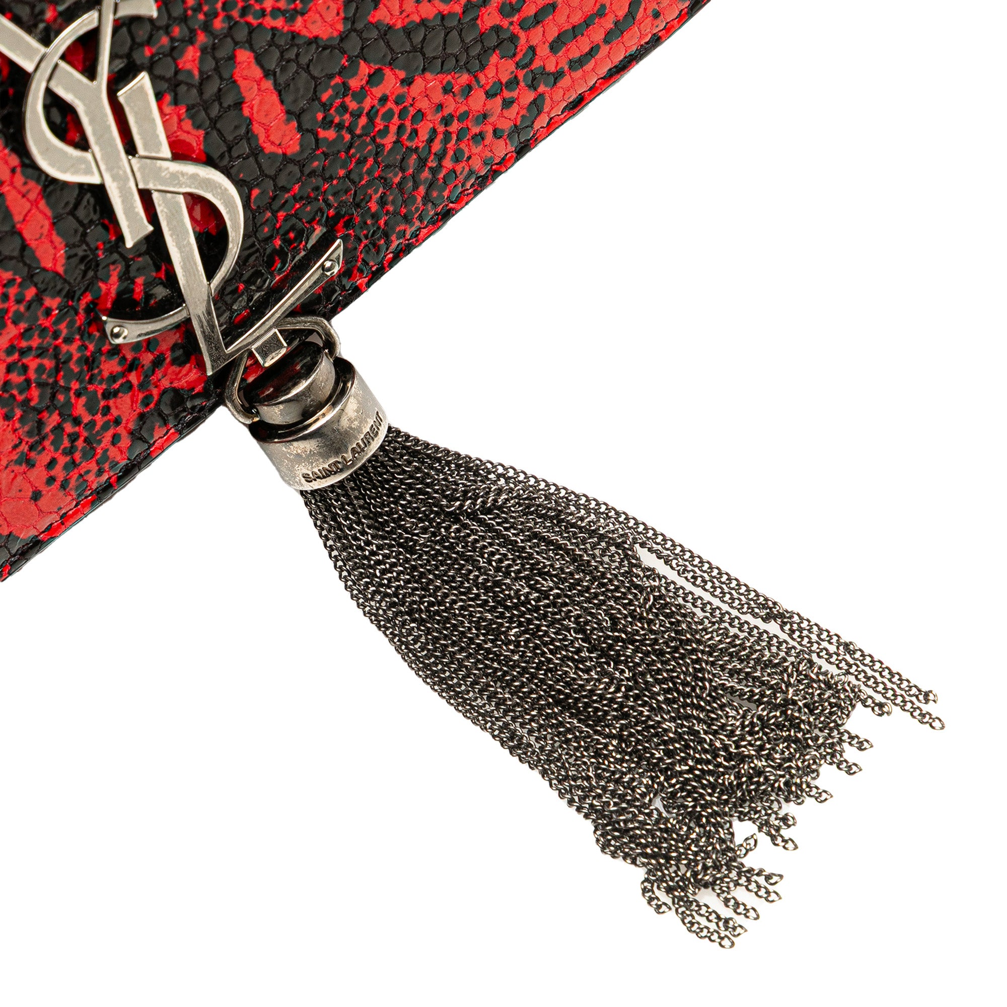 Small Embossed Calfskin Classic Monogram Kate Crossbody