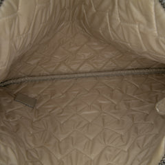 Medium Metallic Chevron Calfskin O Case Clutch