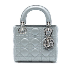 Mini Lambskin Cannage Lady Dior