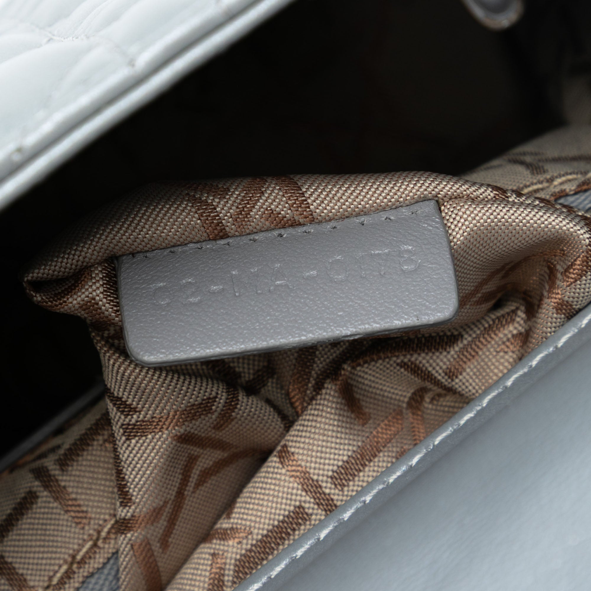 Mini Lambskin Cannage Lady Dior