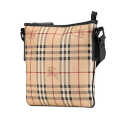 Haymarket Check Coated Canvas Crossbody