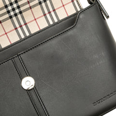 Leather Flap Shoulder Bag