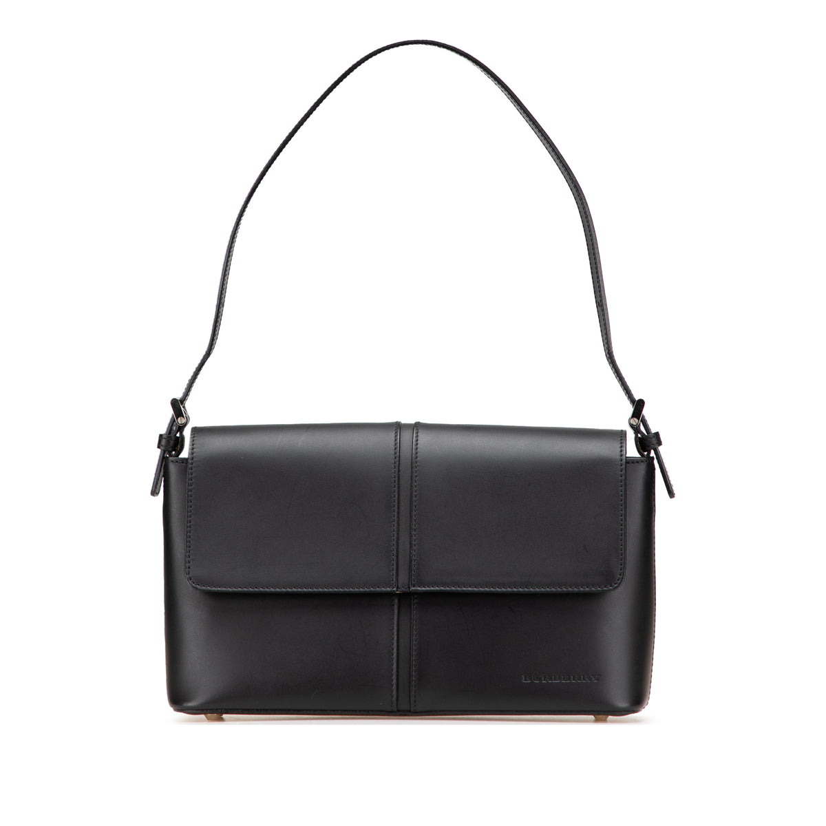 Leather Flap Shoulder Bag