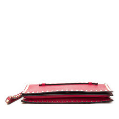 Nappa Rockstud Wristlet Clutch