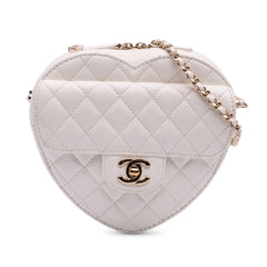 Lambskin CC in Love Heart Crossbody