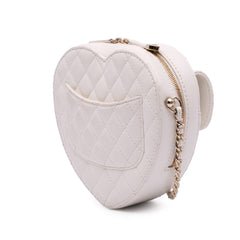 Lambskin CC in Love Heart Crossbody
