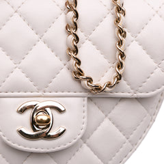 Lambskin CC in Love Heart Crossbody