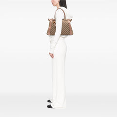 Large GG Canvas Bella Satchel